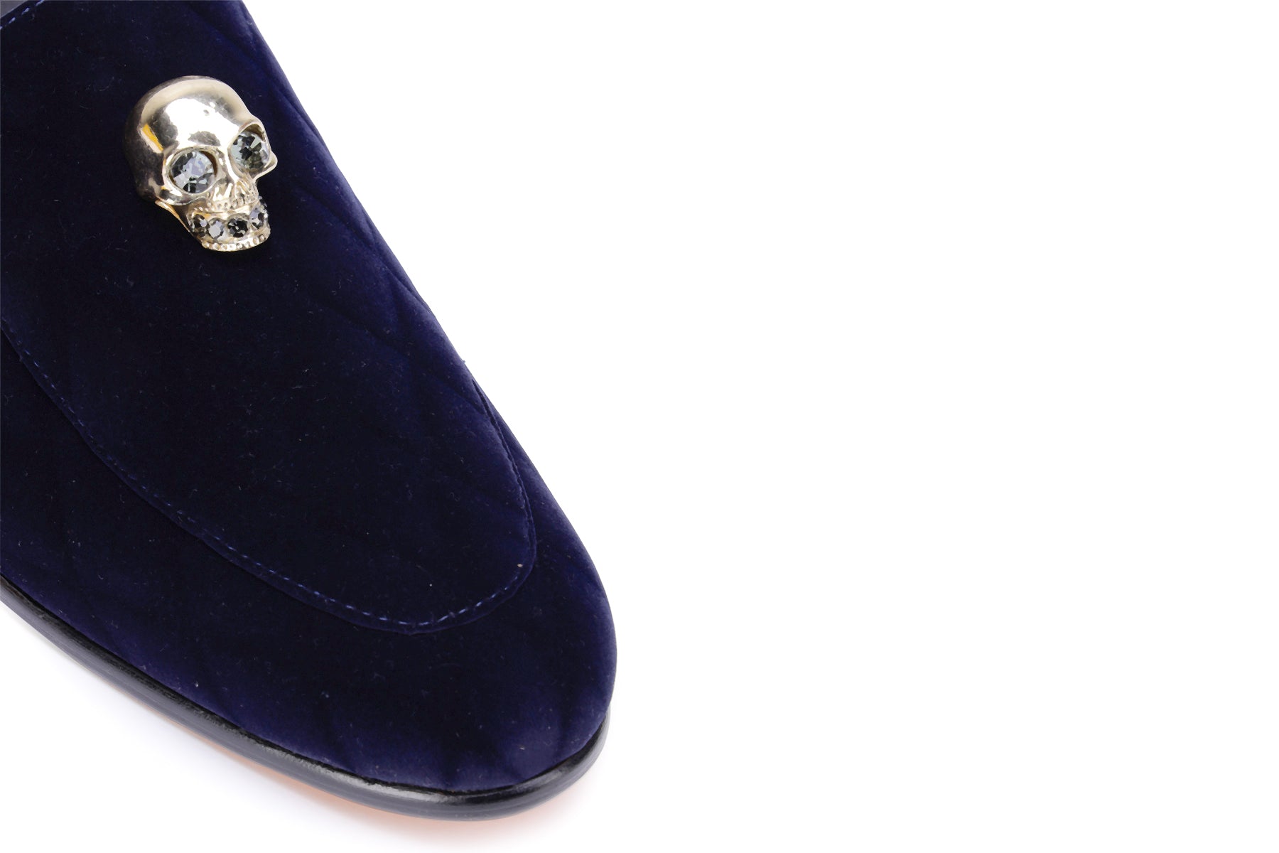 Skully Navy Mules