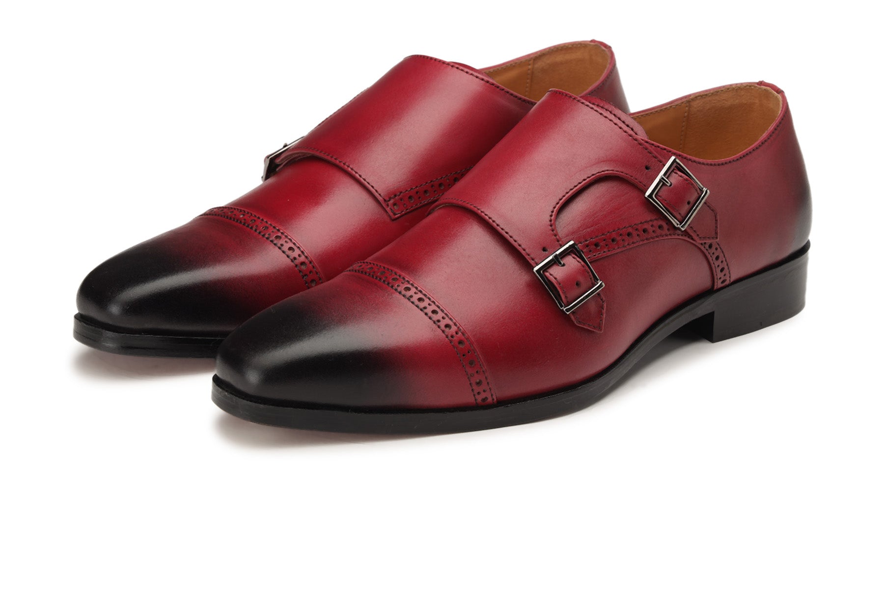 Enzo Double Monk Ruby – Shutiq