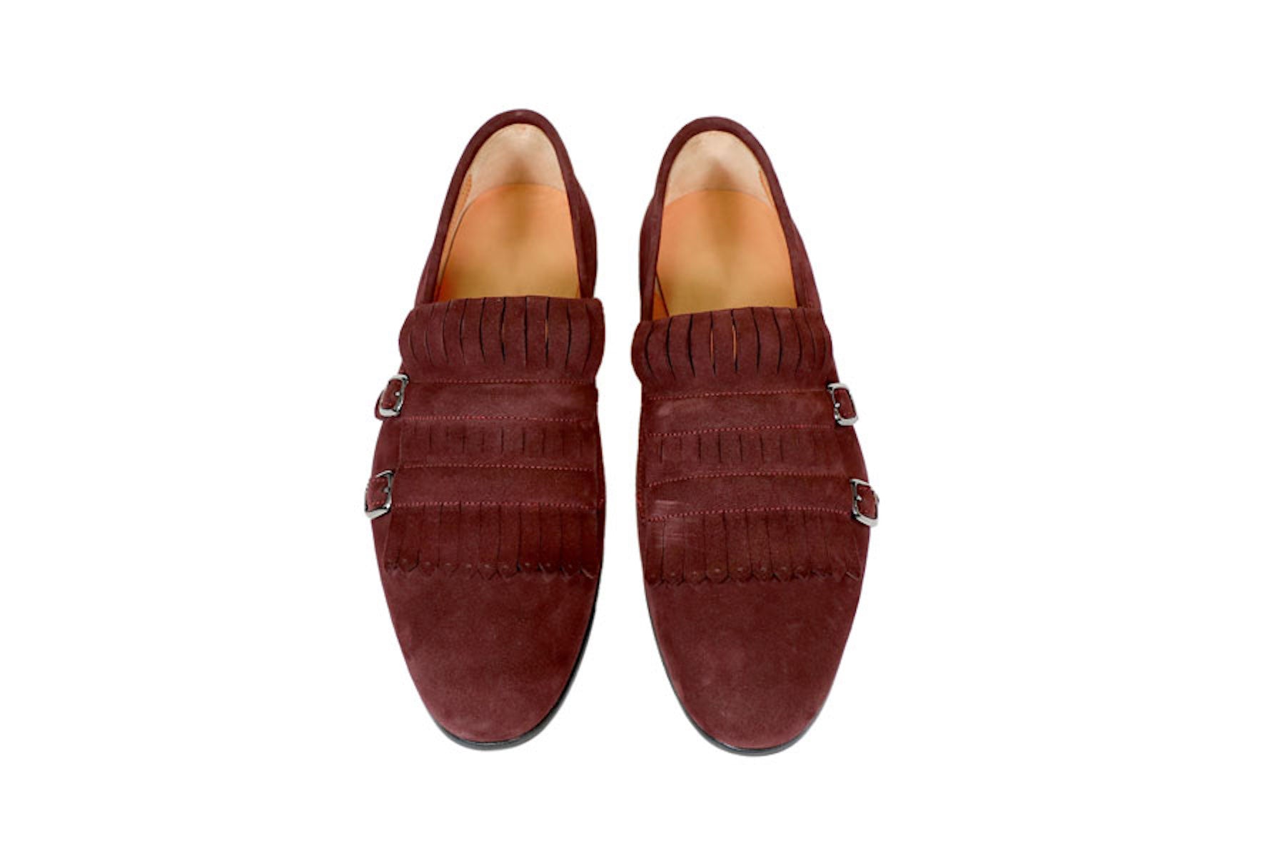 Varine Double Monk Fringes Burgundy